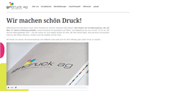 Desktop Screenshot of gndruck.ch